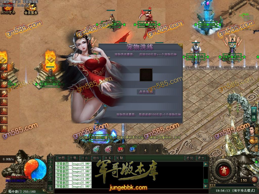 传奇服务端-独家江湖梦唐门第二季十二职业暗黑传奇版本-百种宠物-各种鉴定-装备魔次(24)